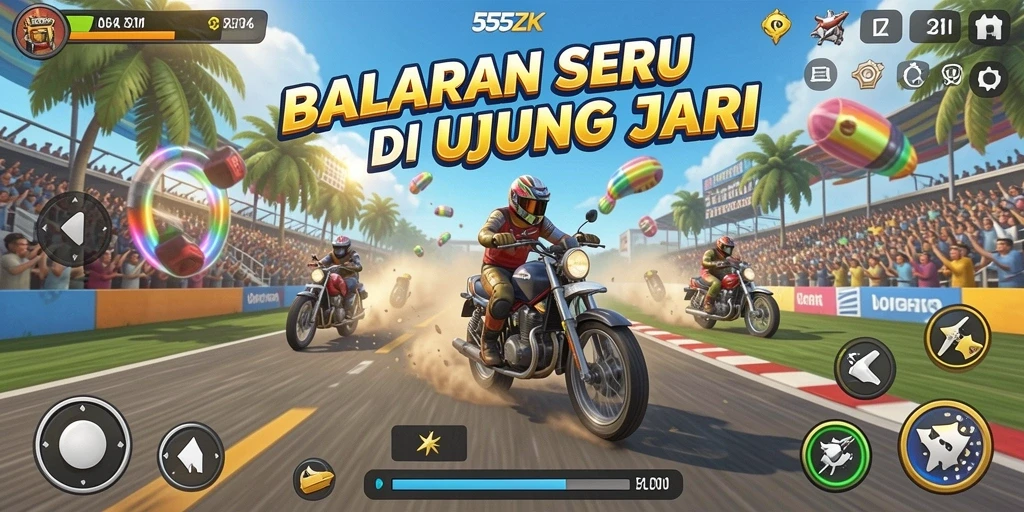 Gameplay Racing seru dengan grafis mengesankan dari 555ZK.