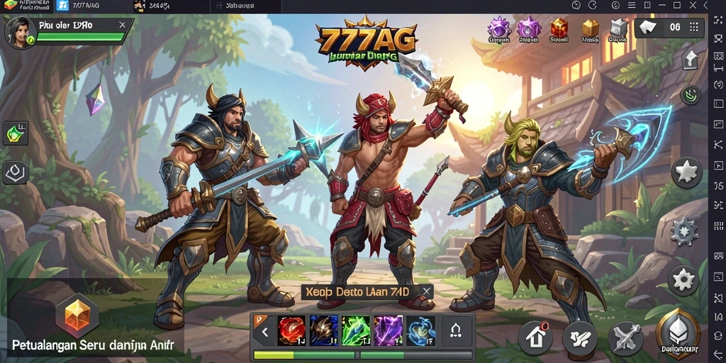 Tampilan gameplay 777AG yang menegangkan dan penuh aksi.