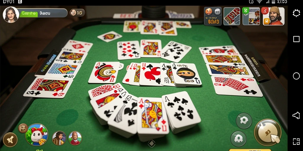 Tampilan gameplay Gaple yang menarik dan interaktif di DY01.