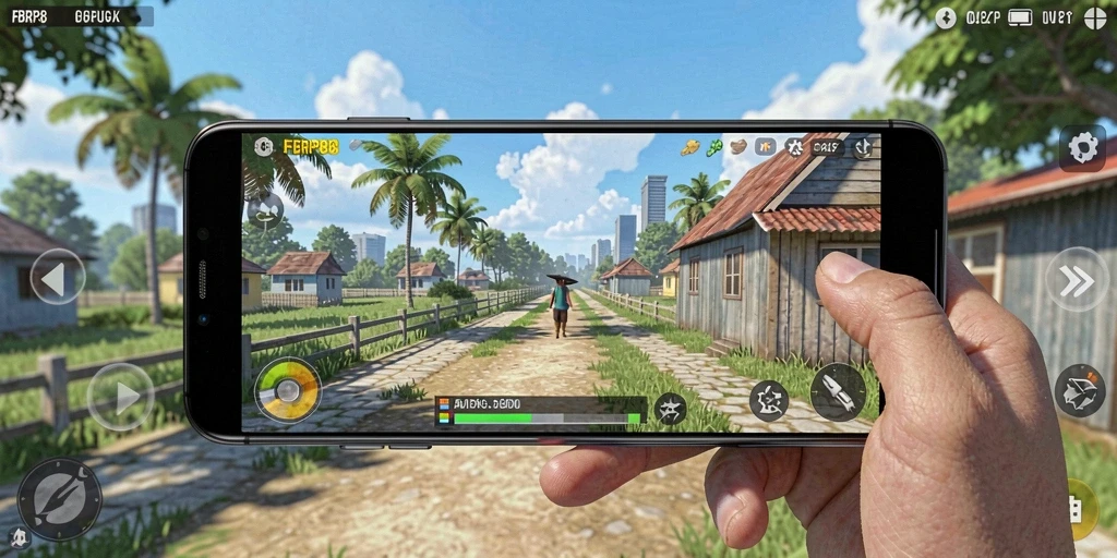 Gameplay menarik dalam FBRP88 yang menggambarkan simulasi kehidupan.