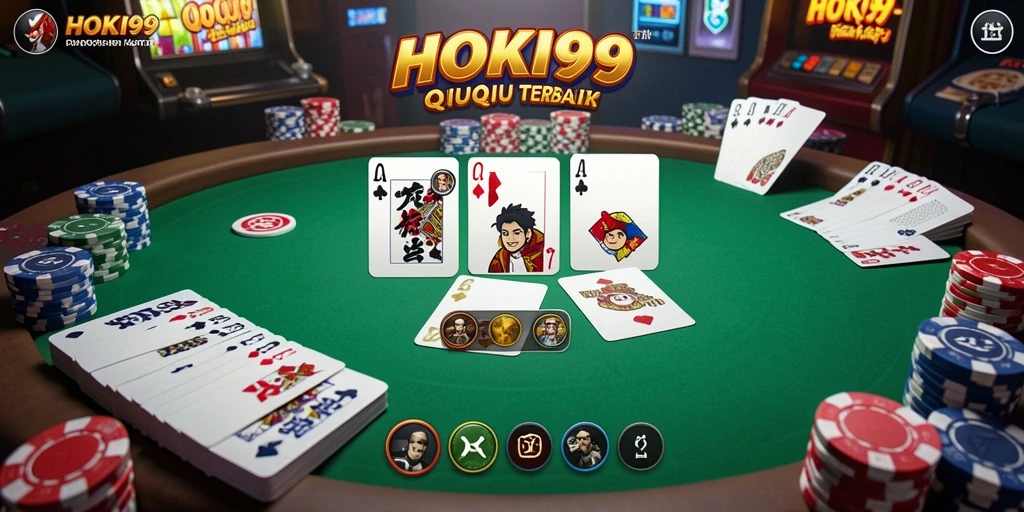 Gameplay QiuQiu seru di HOKI99 dengan interaksi real-time.