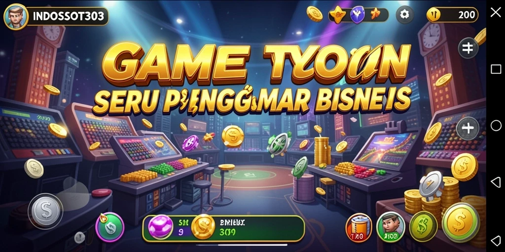 Tampilan gameplay INDOSLOT303 yang menarik dan penuh warna.