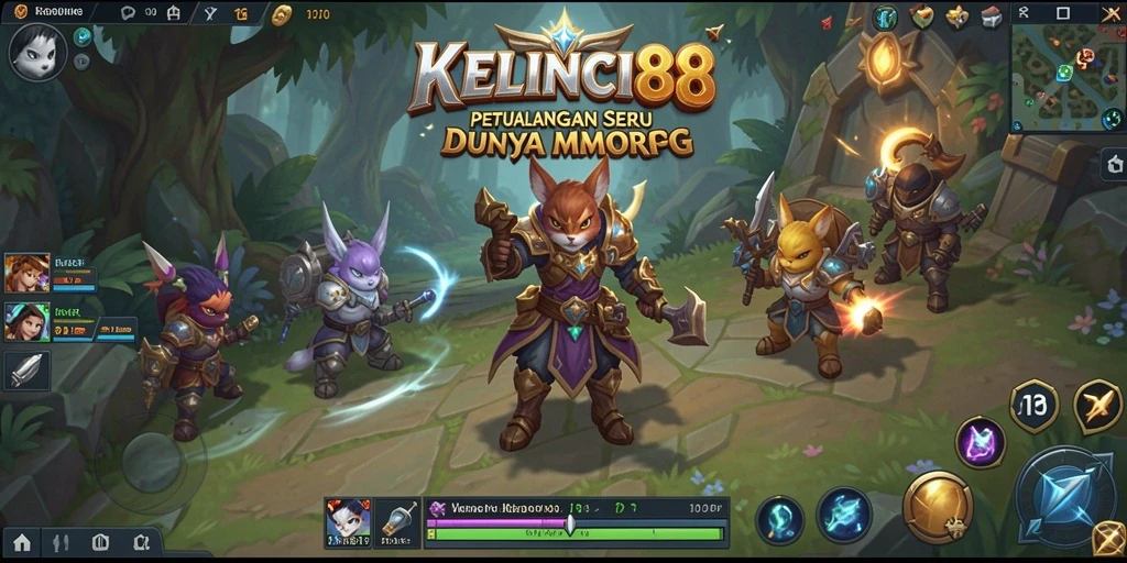 Tampilan dinamis dari gameplay KELINCI88 yang mengasyikkan.