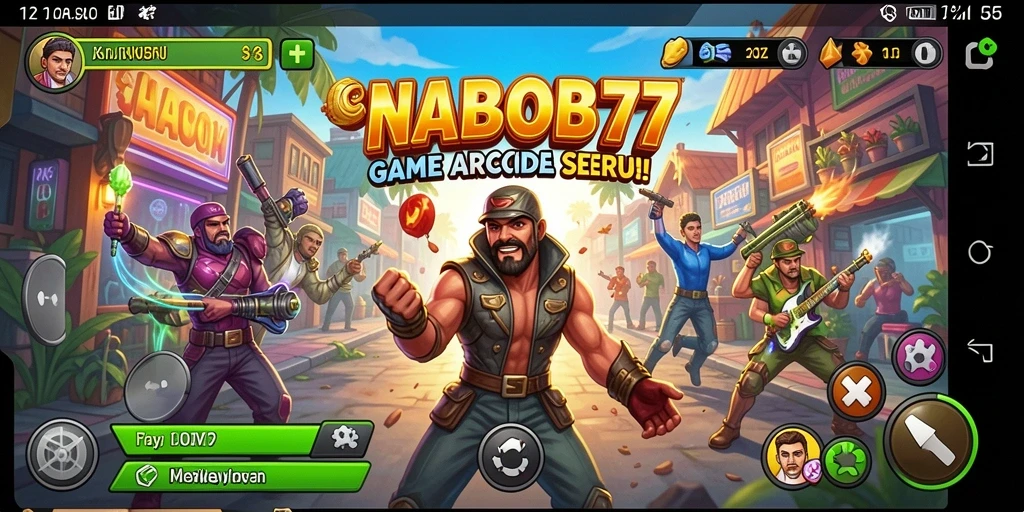 Screenshot menunjukkan aksi seru dalam permainan NABOB77 yang penuh tantangan.