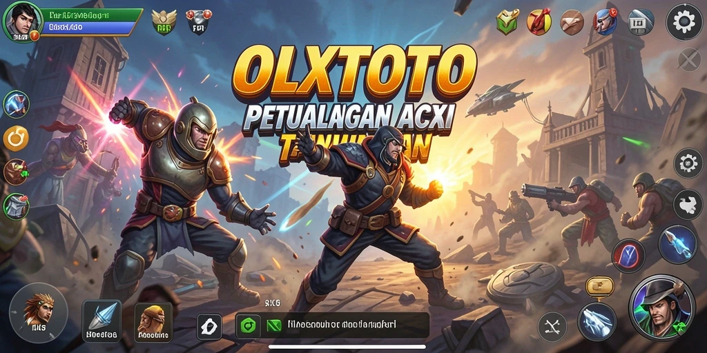 Screenshot OLXTOTO menampilkan adegan aksi yang mendebarkan dari game.